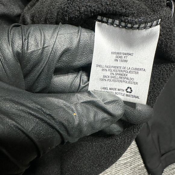 Outdoor Life Jacket Men's Medium Black Full Zip Softshell Full Zip - Picture 9 of 11